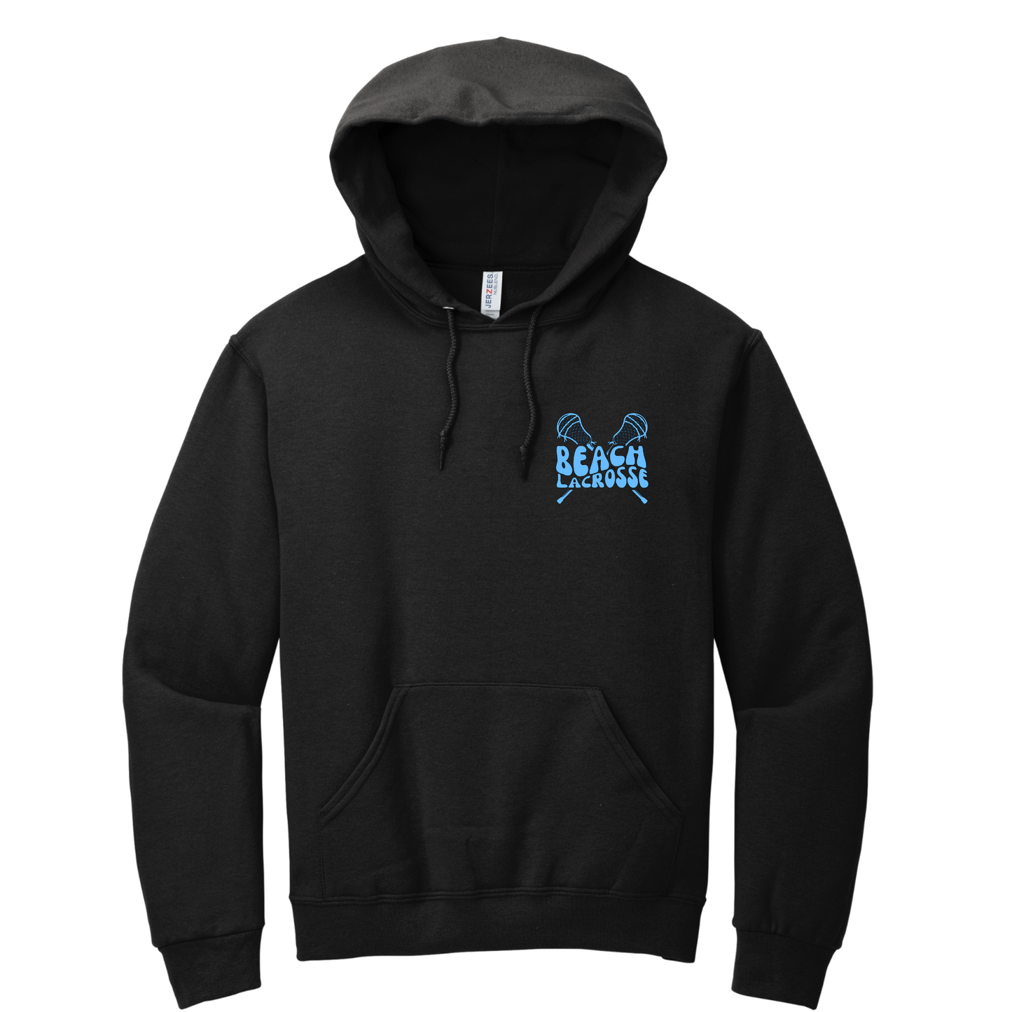 Groovy Beach Lacrosse Club Hoodie - Black