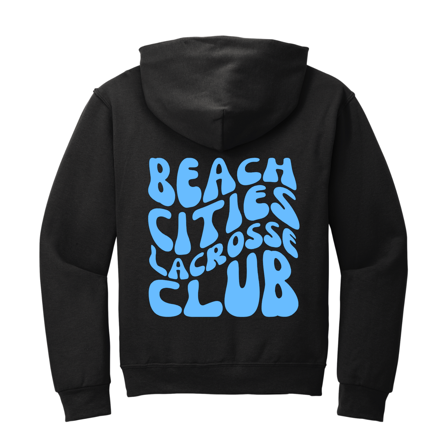 Groovy Beach Lacrosse Club Hoodie - Black
